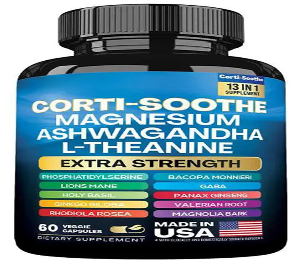 Corti-Soothe packaging showing 60 capsules
