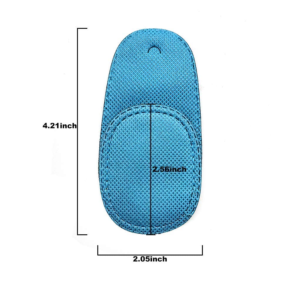 Patch dimensions and eyeglass frame hole size