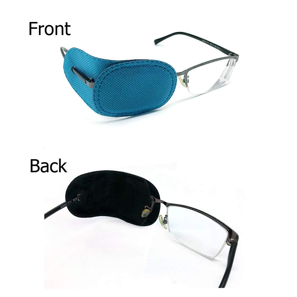 Hypoallergenic fabric eye patch close-up