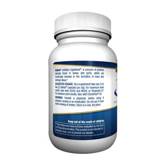 Close-up of Ostinol Standard bottle showing capsules
