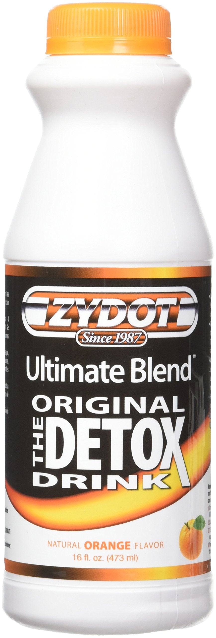 Canister of Zydot Ultimate Blend Drink Mix Natural Orange