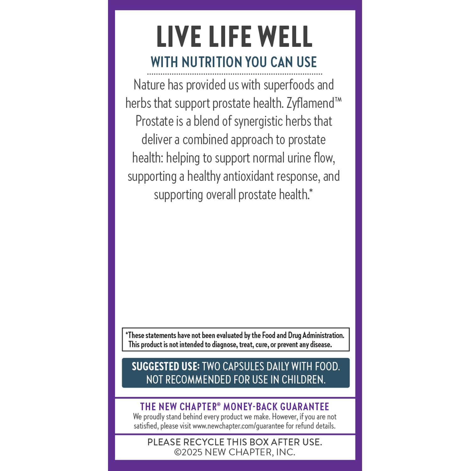 Lifestyle shot of Zyflamend Prostate on a shelf