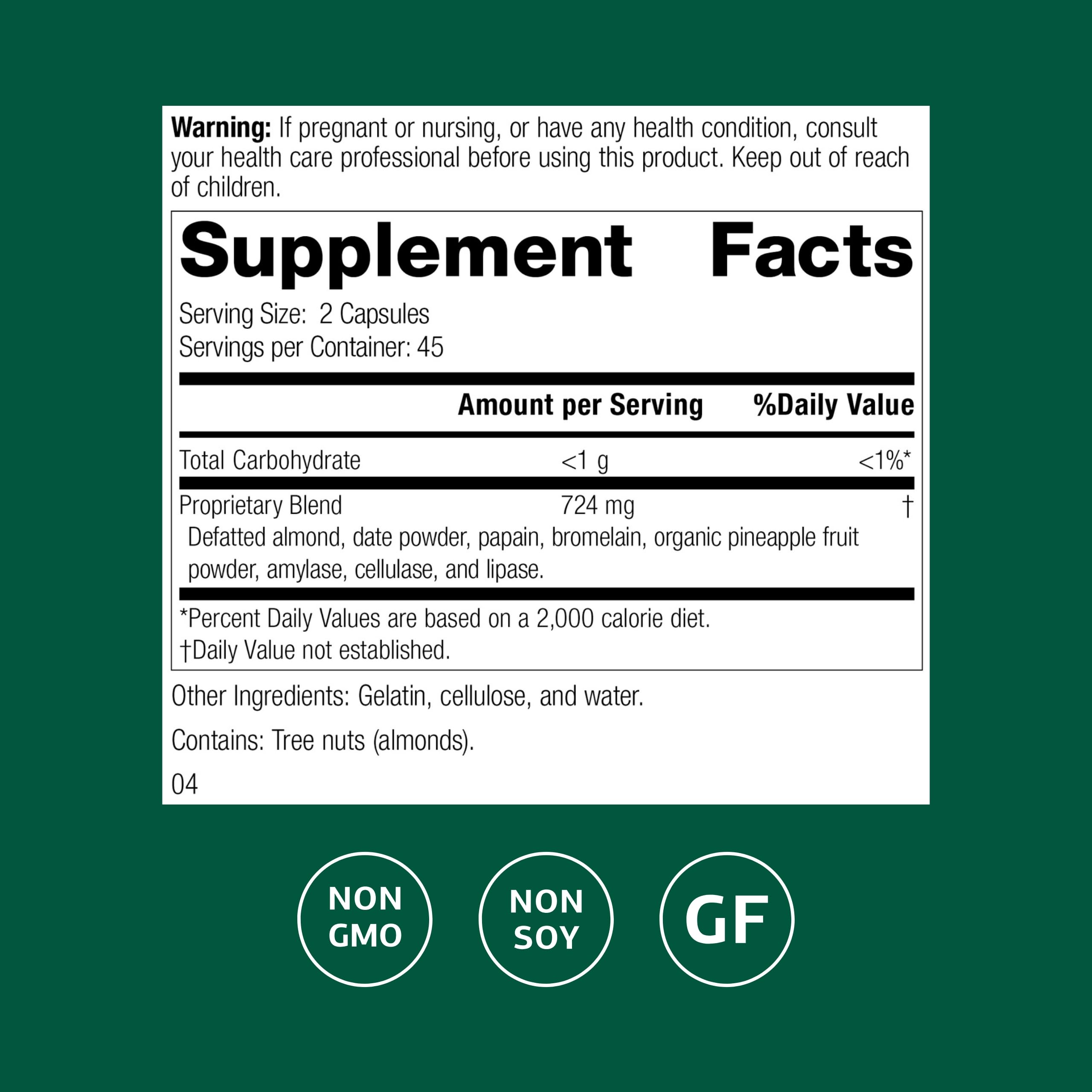 Zymex II capsules close-up