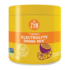 Front view of ZYN Electrolyte Hydration Drink Mix can in Passionfruit Lemonade flavor
