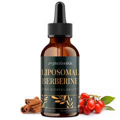Zypherionixis Liposomal Berberine HCL liquid bottle with 3000mg dosage